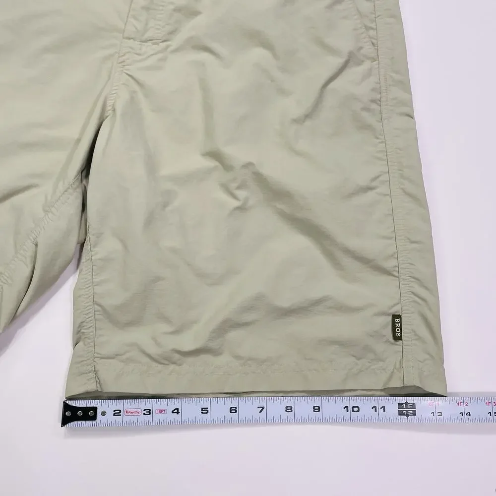 HOWLER BROS Mens Ripstop Horizon Hybrid 10”Shorts Size 36 Biege Quick-Dry